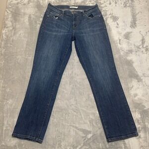 Levi's 505 Straight Jeans Women's Size 28 Blue Denim Classic‎ Fit